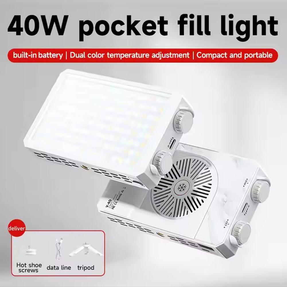 Photography Videos - Luz de Câmera LED Personalizável de