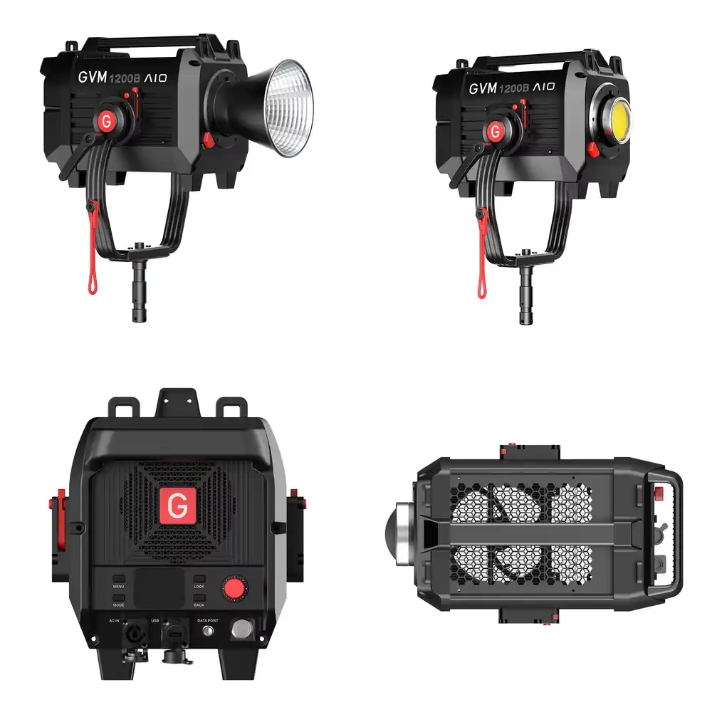 Photography Videos - GVM SD1200B AIO 1200W Iluminador LED