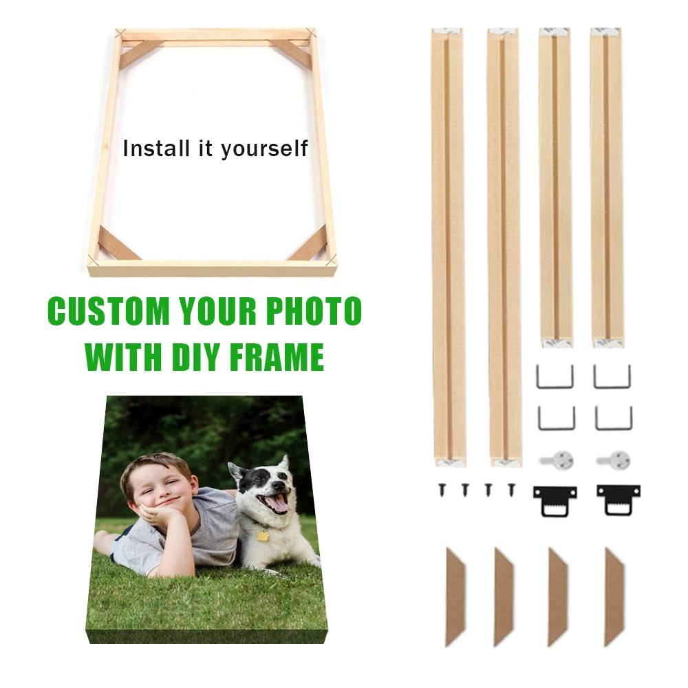 Photography Poster - Pintura em tela personalizada para família,