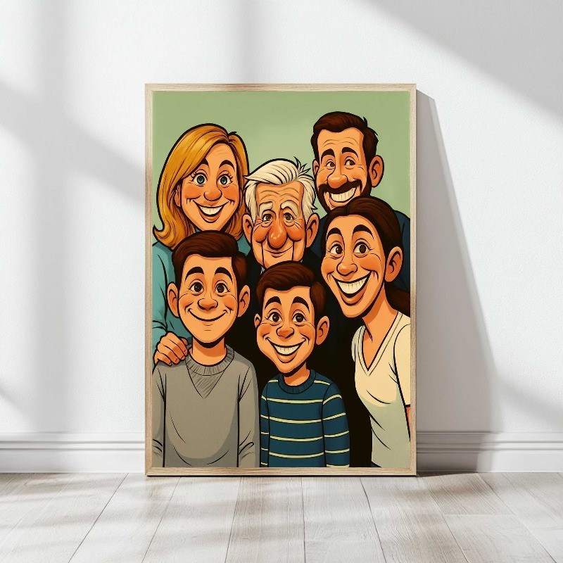 Pôster de desenho animado fami - Photography Poster avaliação e preço
