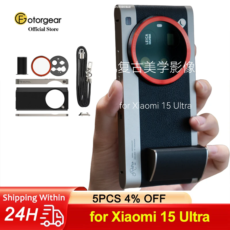 Fotorgear Capa de telefone clá - Photography Xiaomi 15 avaliação e preço