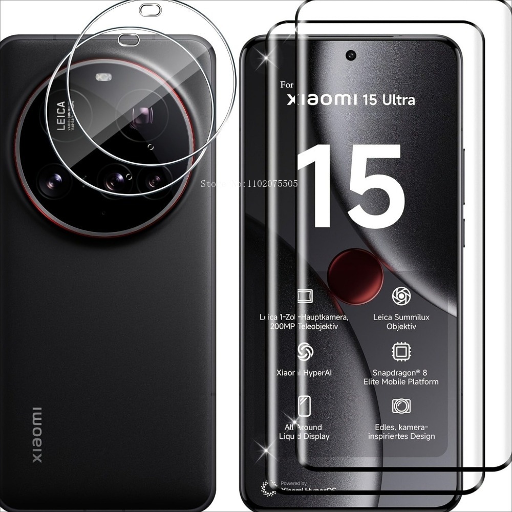 [4-em-1] 2 unidades de vidro t - Photography Xiaomi 15 avaliação e preço