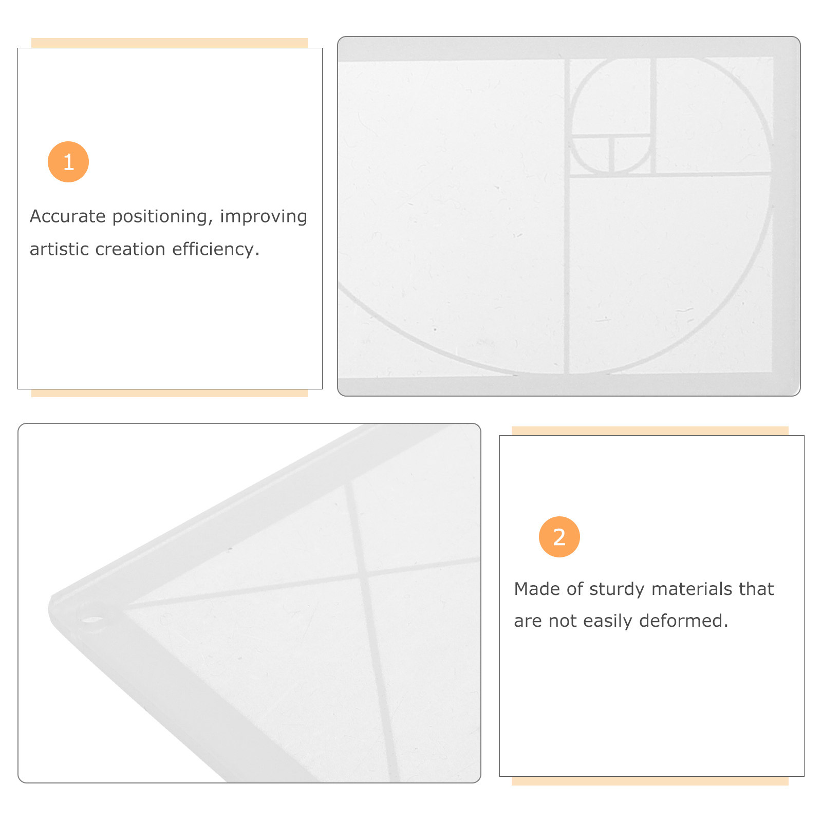 1 Conjunto de Ferramentas de F - Photography Golden Ratio avaliação e preço