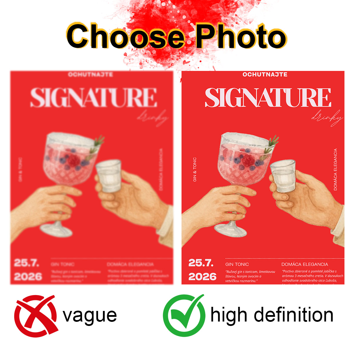 Pôster Publicitário Personaliz - Photography Poster avaliação e preço